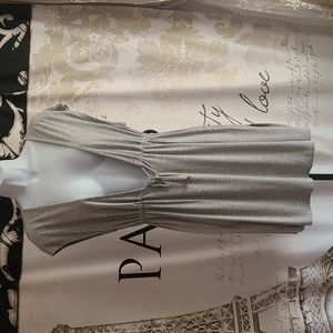 Merona gray swim coverup dress